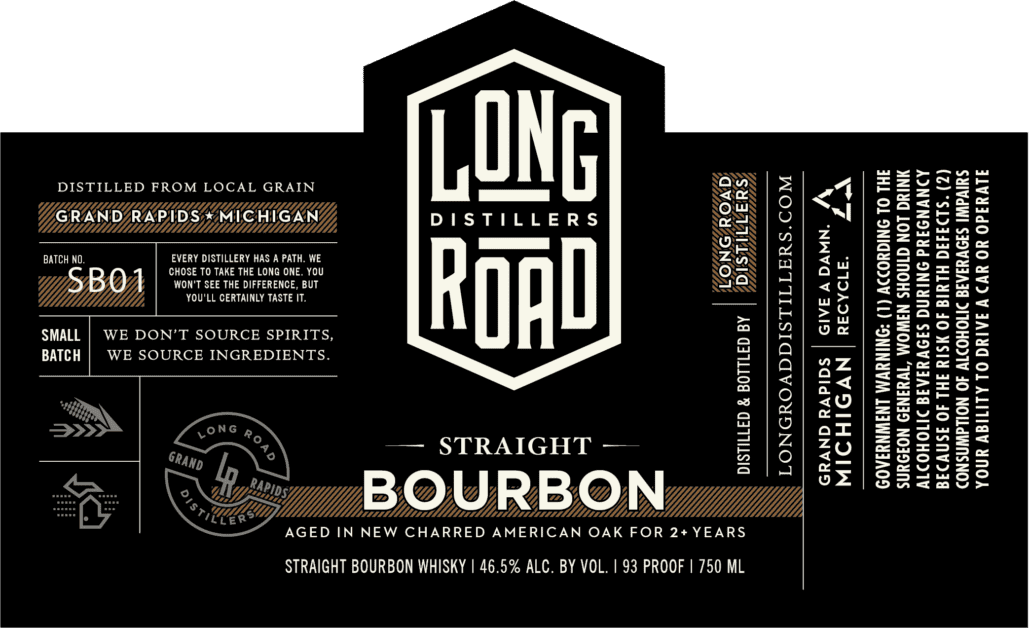 Straight Bourbon Long Road Distillers